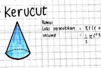 Rumus Volume Kerucut