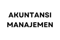 Akuntansi Manajemen