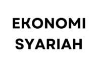 Ekonomi Syariah