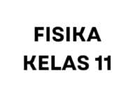 Fisika Kelas 11