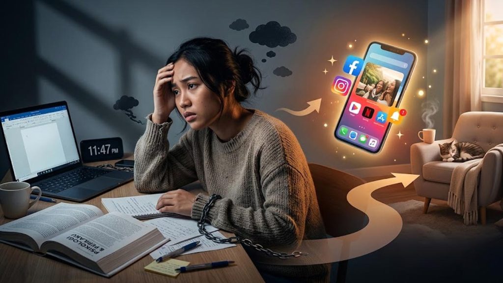 Banyak Mahasiswa Mengalaminya, Kenapa Menunda Tugas Terasa Begitu Mudah?
